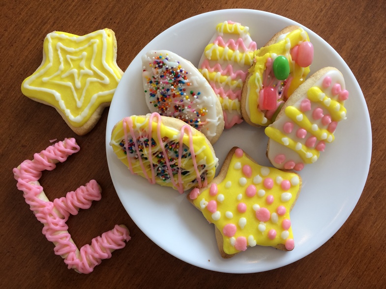 cookies on plate